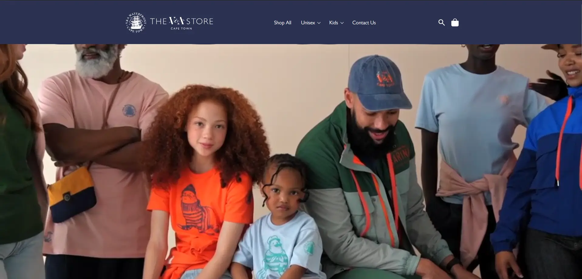 Waterfront Logo Store - Custom Shopify Store